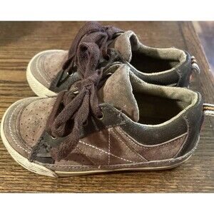 Stride Rite “Preston” Shoes In Brown - Leather/Suede - Size 8M Toddler